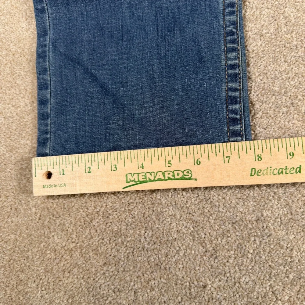 True Religion Ricky Jeans Men 38(FITS 37x28) Blue Relaxed Straight Drop Top Blue